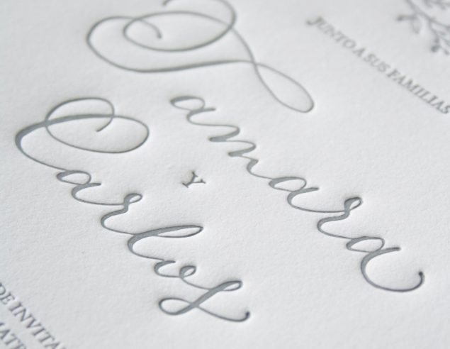 Letterpress - The Spaniel Studio